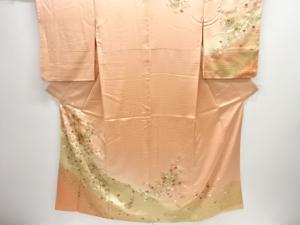 金彩枝垂れ花模様訪問着